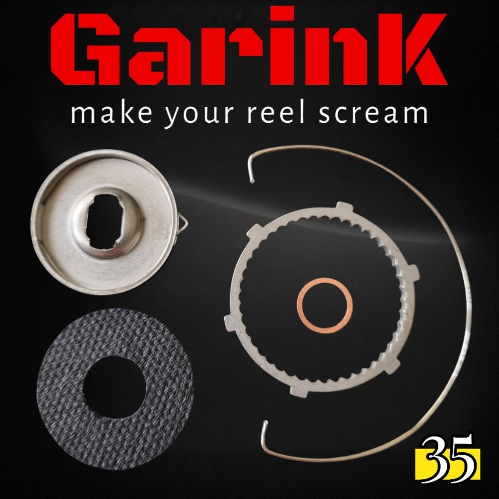 Garink drag clicker 35 shimano metanium/bantam/exsence dc/curado71/scorpion71/SLX #garinkdragclicker