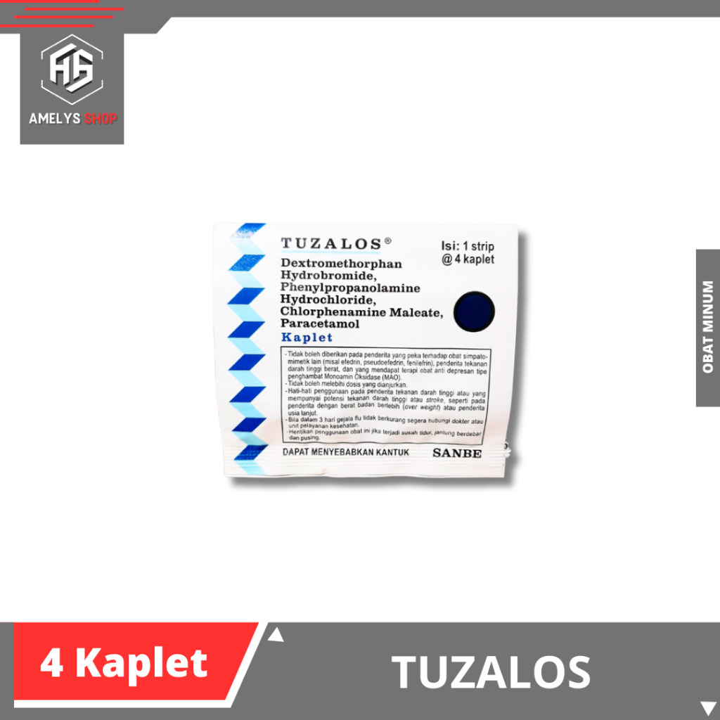Tuzalos 1 Strip isi 4 Kaplet