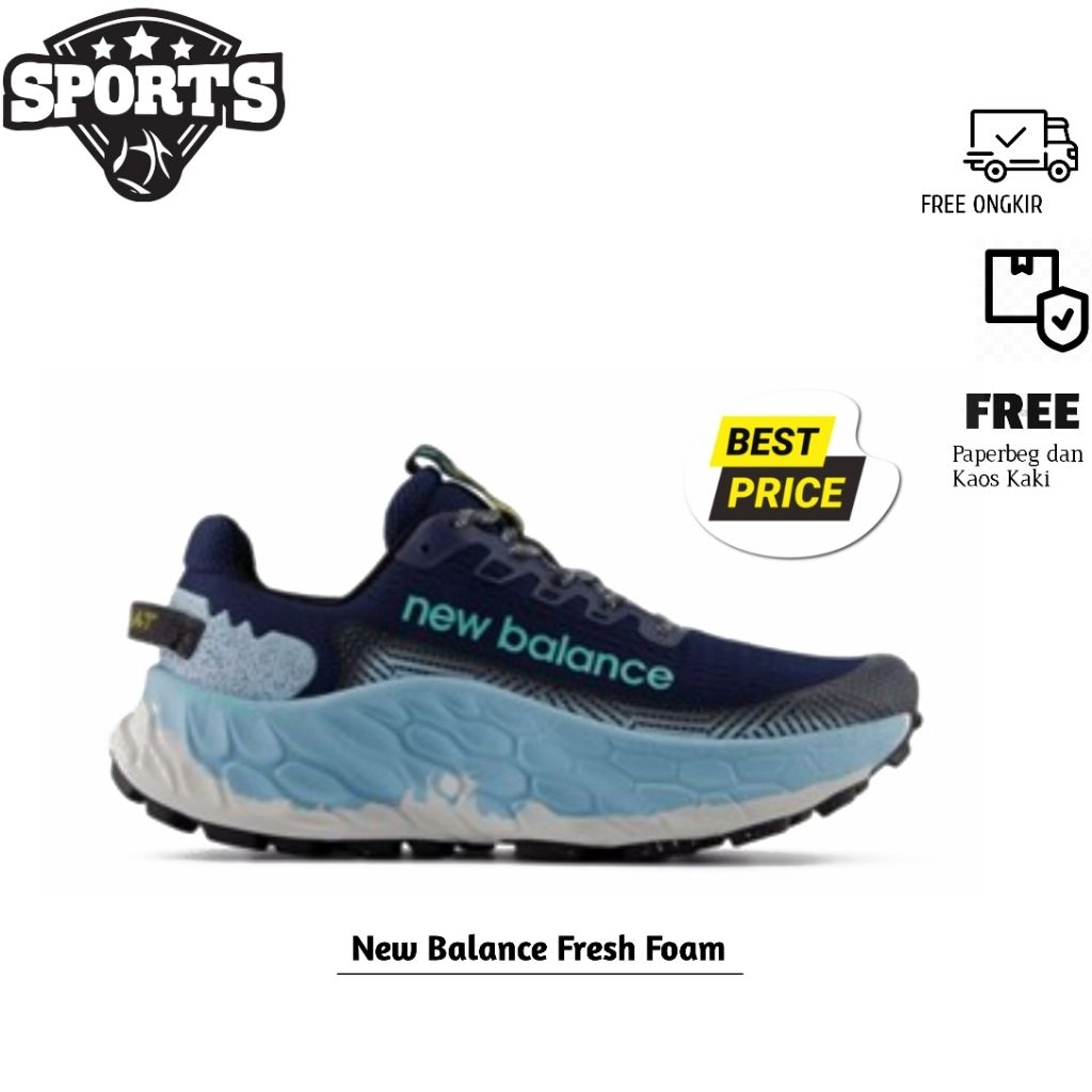 New Balance Fresh Foam x More Trail V3 Running Shoes Navy