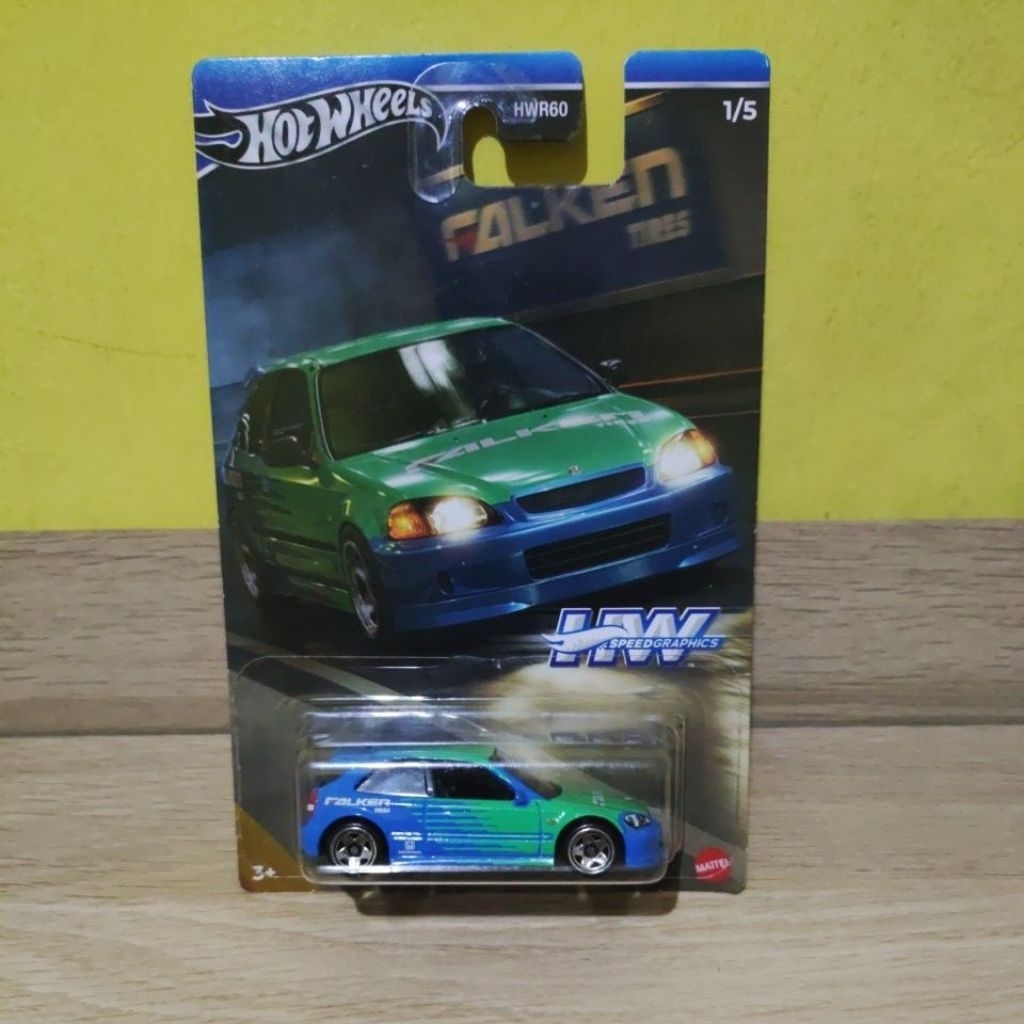 Hot Wheels HW Speed Graphics 99 Honda Civic Type R EK9