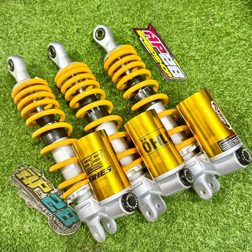 SHOCKBREAKER TABUNG BAWAH ( MODEL COPY YSS / OHLIN'S / KTC ) UKURAN 310MM DAN 330MM MOTOR MATIC SING