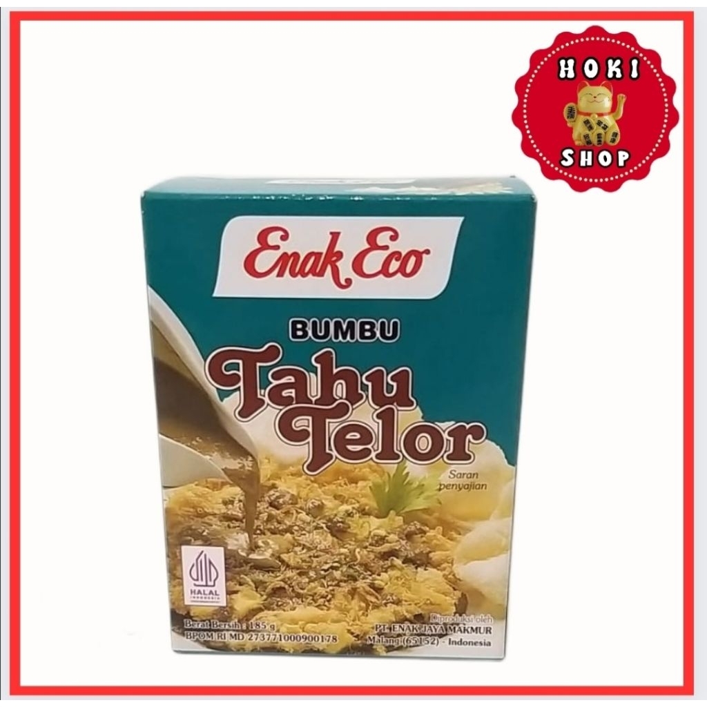 Bumbu Tahu Telor  Enak Eco 185gr / Bumbu Tahu Telor / Bumbu Enak Eco Tahu Telor