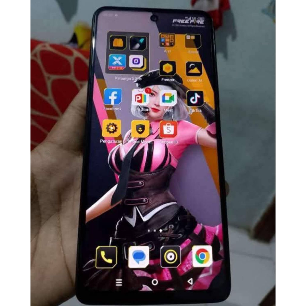 LCD Ori Asli Copotan Infinix Hot 30 / Note 30 Fullset Touchscreen