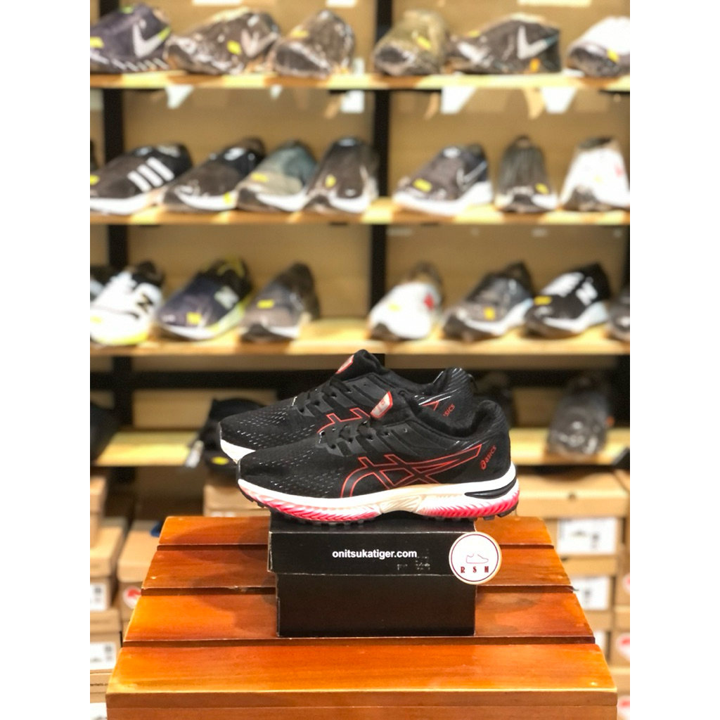 Asics Running black red