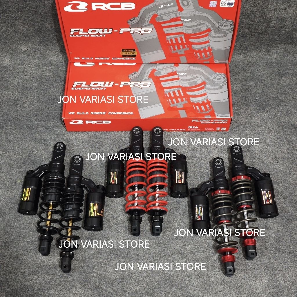 SHOCKBREAKER SHOCK BELAKANG ORIGINAL RCB FLOW PRO 330MM NMAX OLD PCX 150 KLIK REBOUND FUNGSI RCB ORI