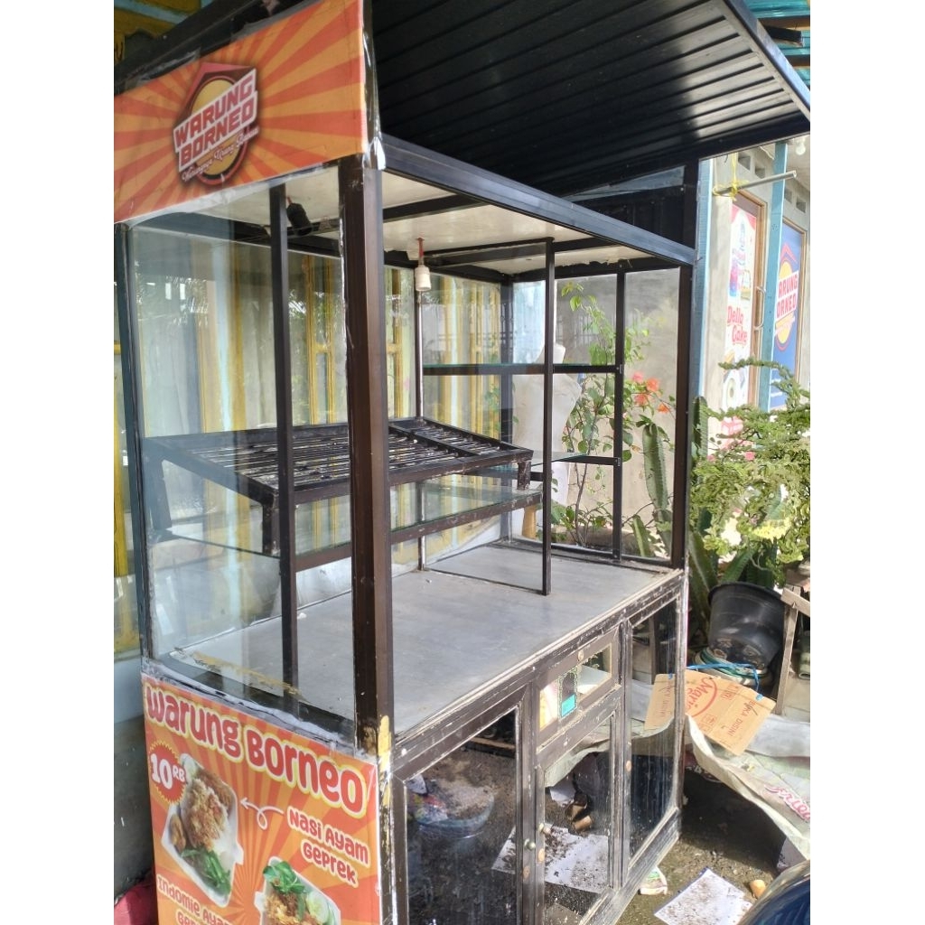 ❤ BORNEO ❤ ROMBONG/GEROBAK JUALAN BEKAS