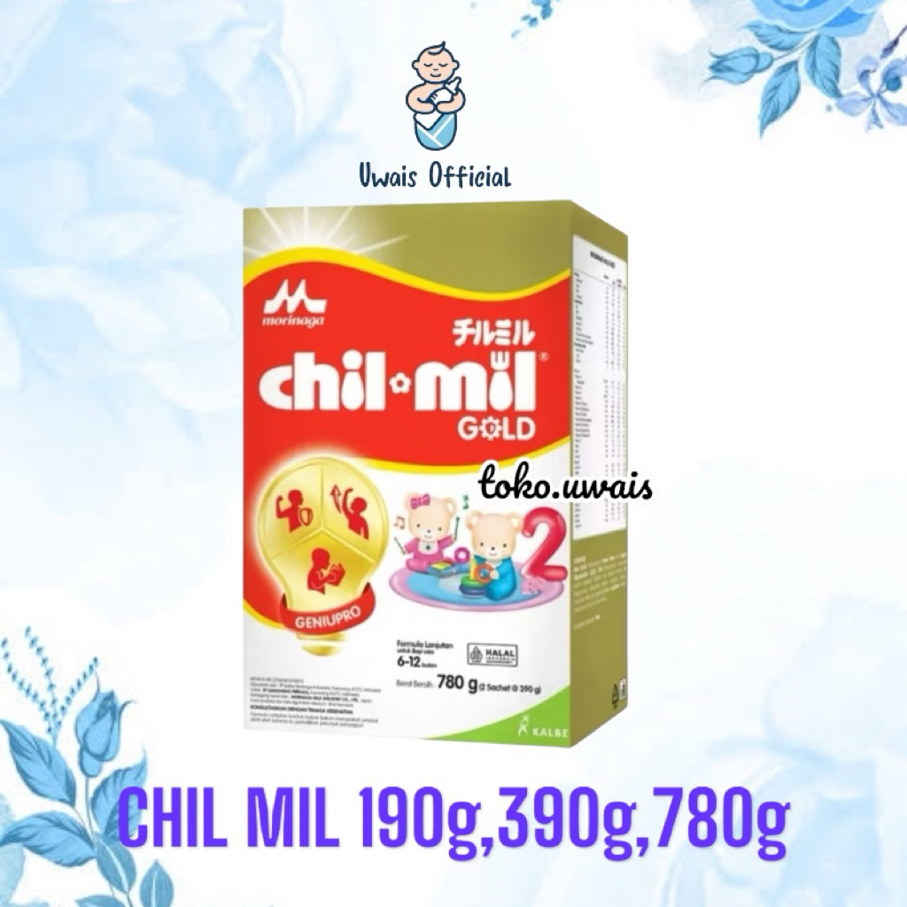 CHILMIL 6-12 Bulan / 780g , 390g , 190g BPOM MD 562210477281
