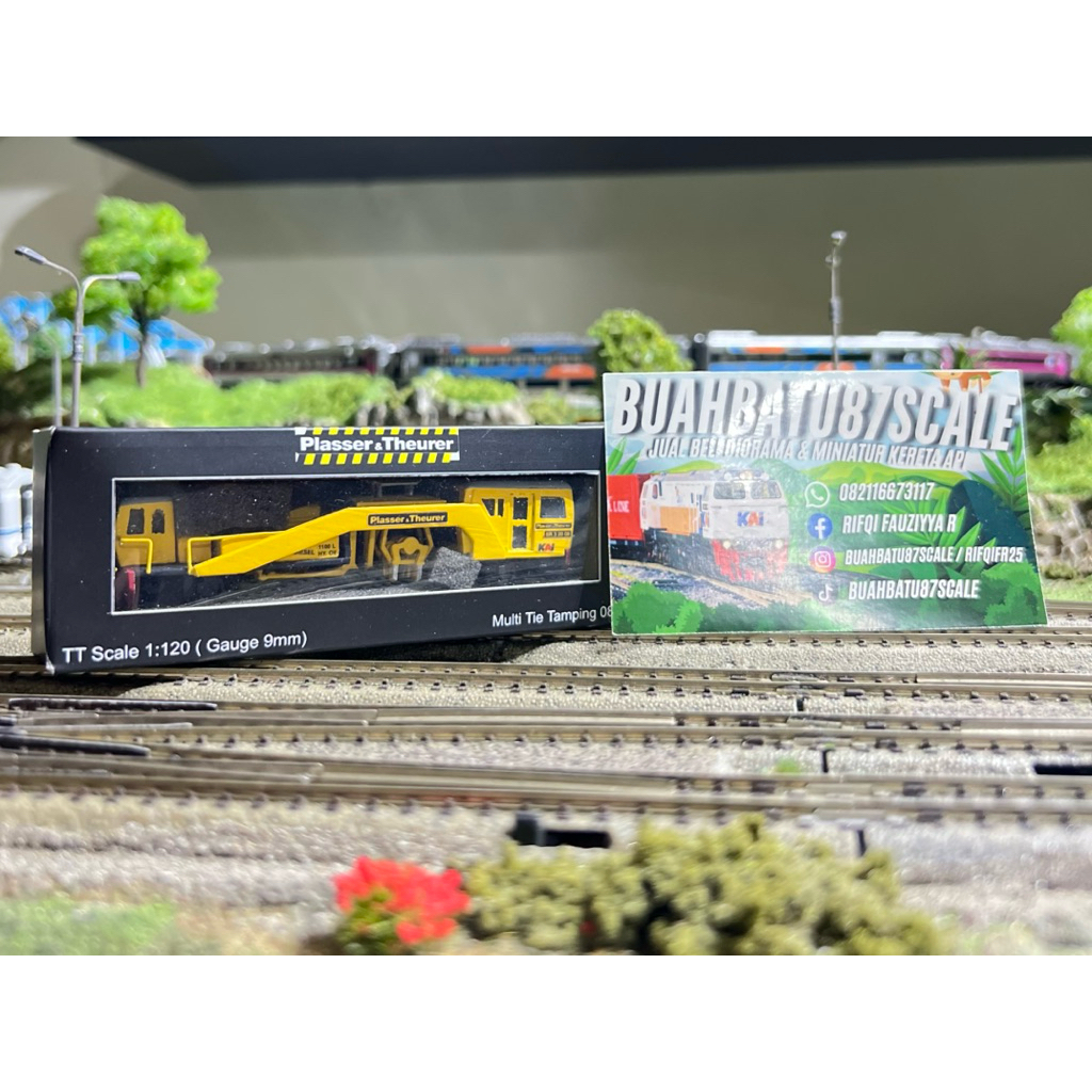 Miniatur Kereta Pemeliharaan Jalur Rel (KPJR) MTT 08-32 Skala N 1:120