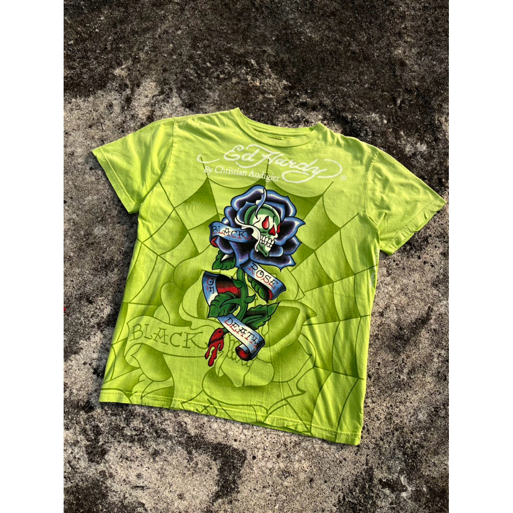 TSHIRT ED HARDY AOP BY CHRISTIAN AUDIGIER