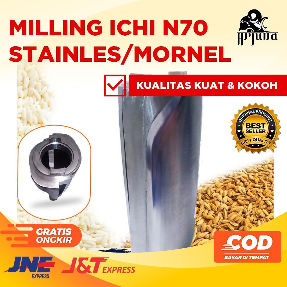 Milling ichi N70 stainles/mornel -