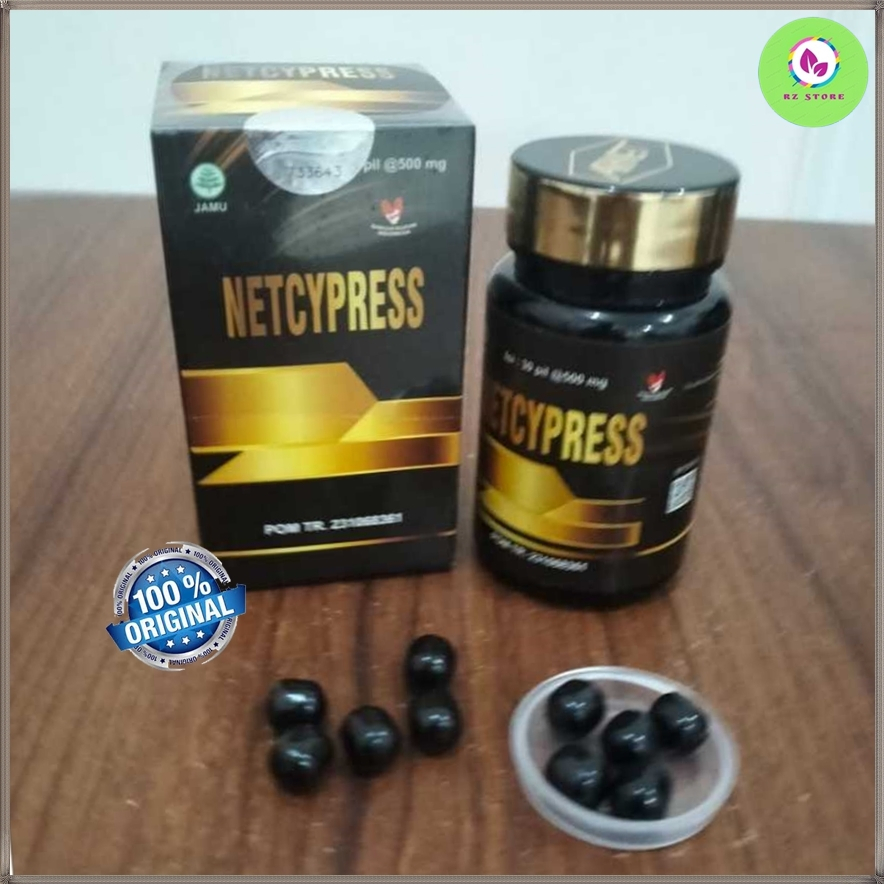 Net Cypress Original 1 Botol isi 30 Pil dari Arnet Pil Ajaib Pil Hitam