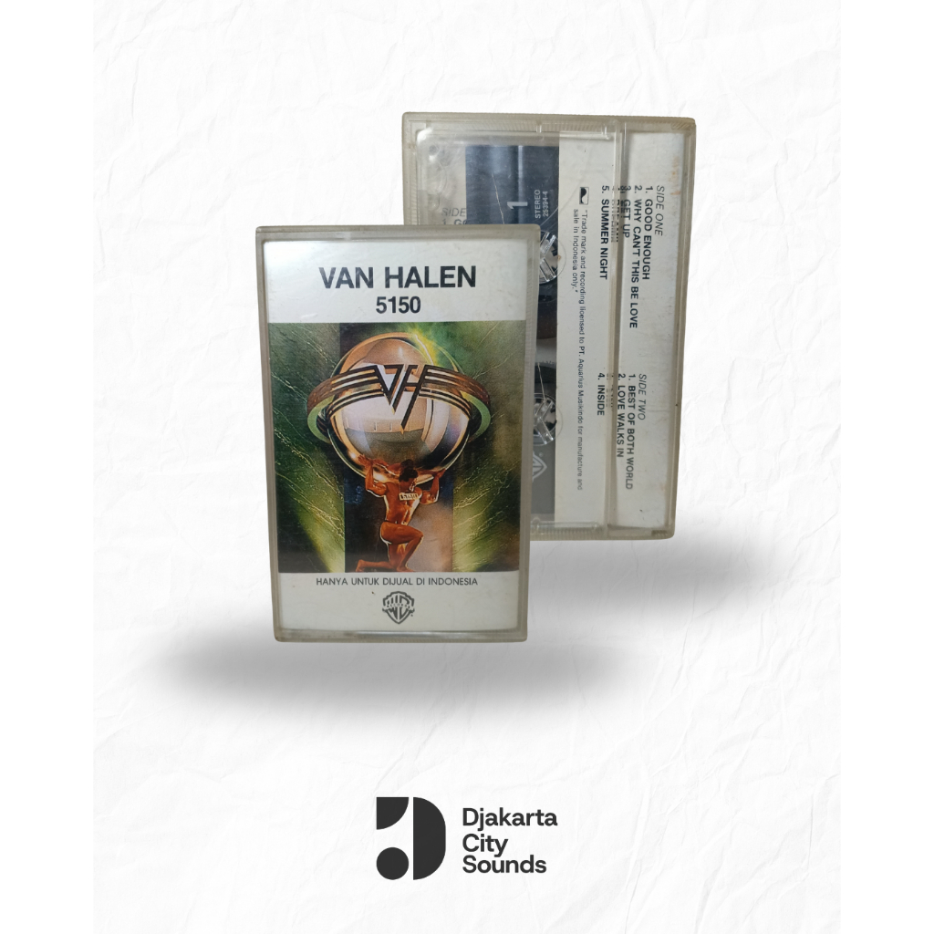 Kaset Pita Van Halen - Album 5150