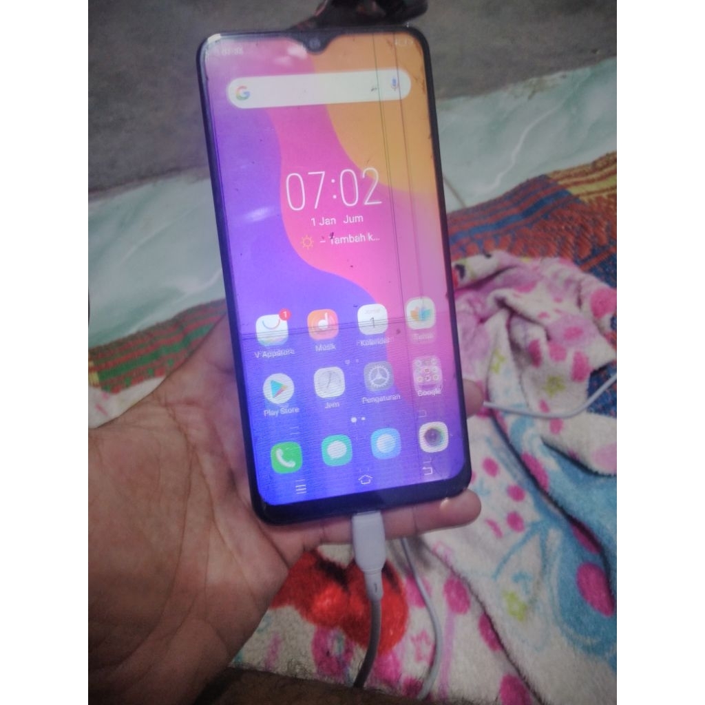jual hp Vivo y91 minus lcd sisa nya joss ram 2)32