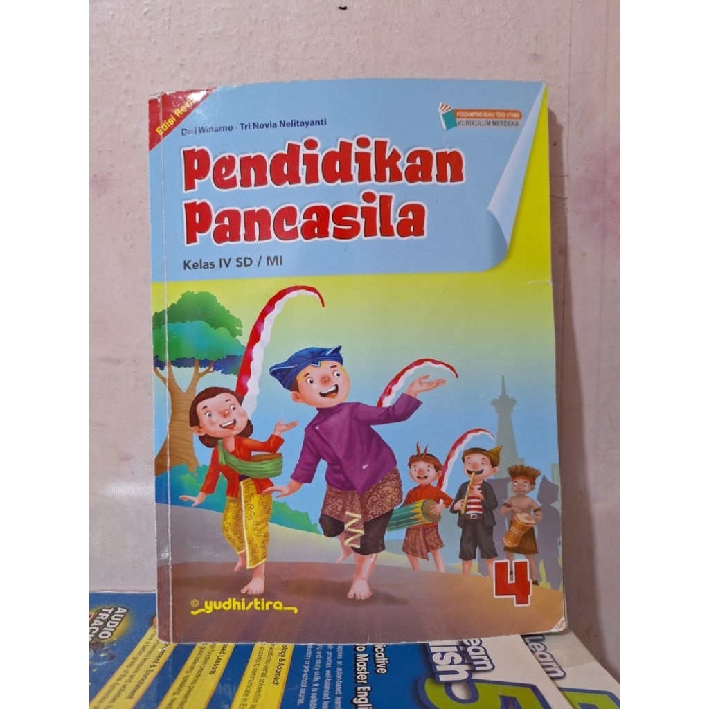 buku ppkn/pendidikan pancasila kelas 4/IV sd mi kurikulum merdeka