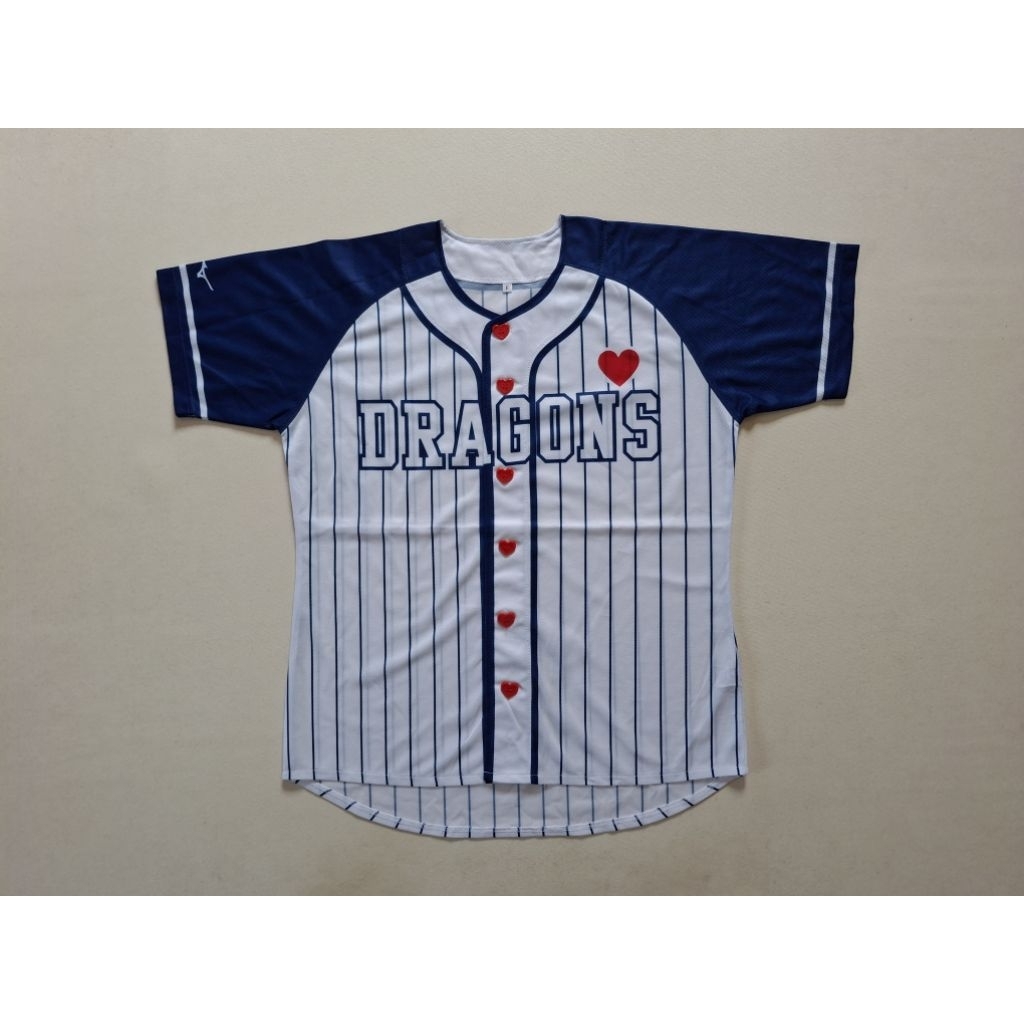 JERSEY BASEBALL CHUNICHI DRAGONS DORA KOI ORIGINAL 100%
