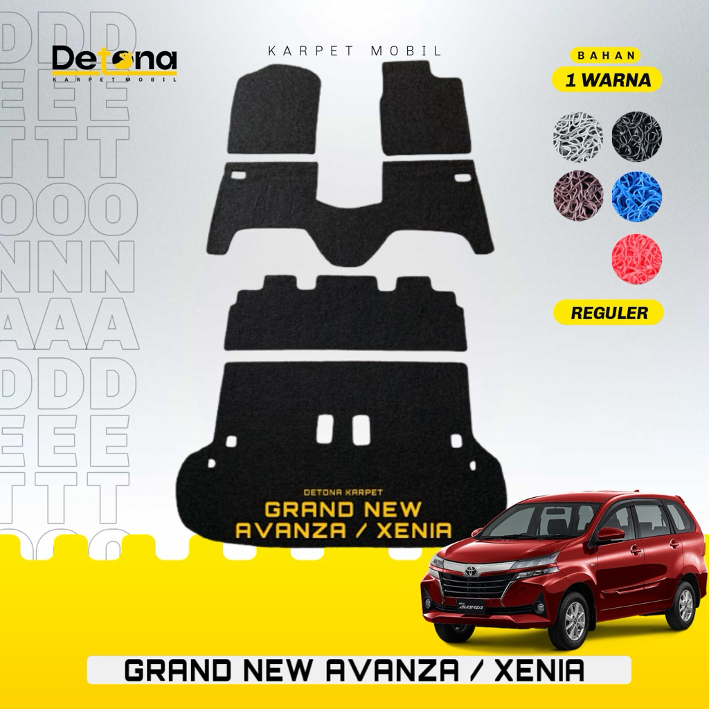 Karpet Mobil Mie Toyota AVANZA & XENIA 2016-2021 / Karpet Mobil Mie Toyota AVANZA & XENIA 2016-2021 