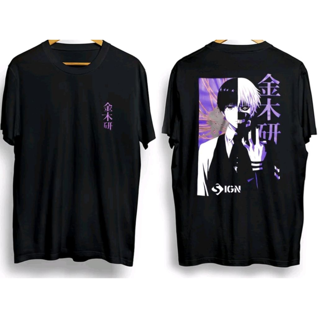Kaos T-shirt - Anime Manga Tokyo Ghoul - Kaos Distro unisex