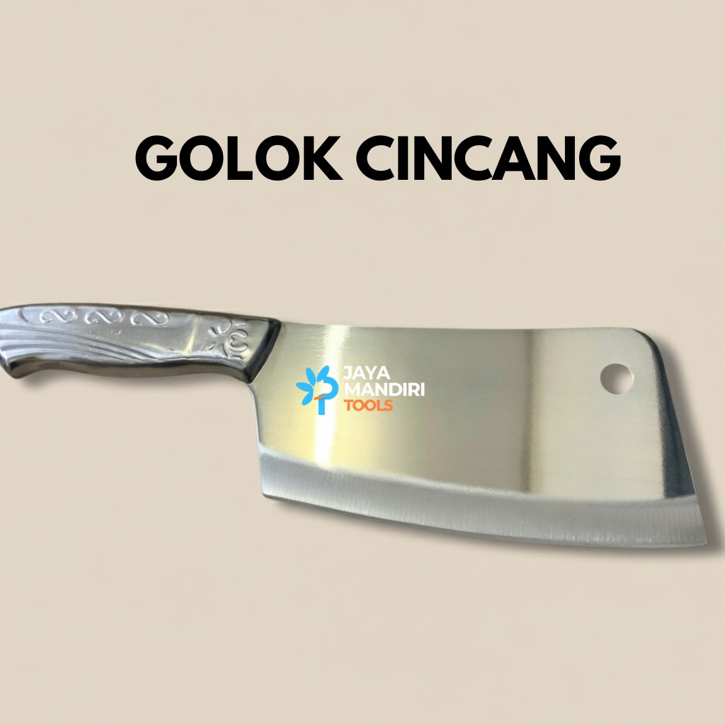 Golok Cincang Dapur / Pemotong Serbaguna / Pisau Golok Dapur