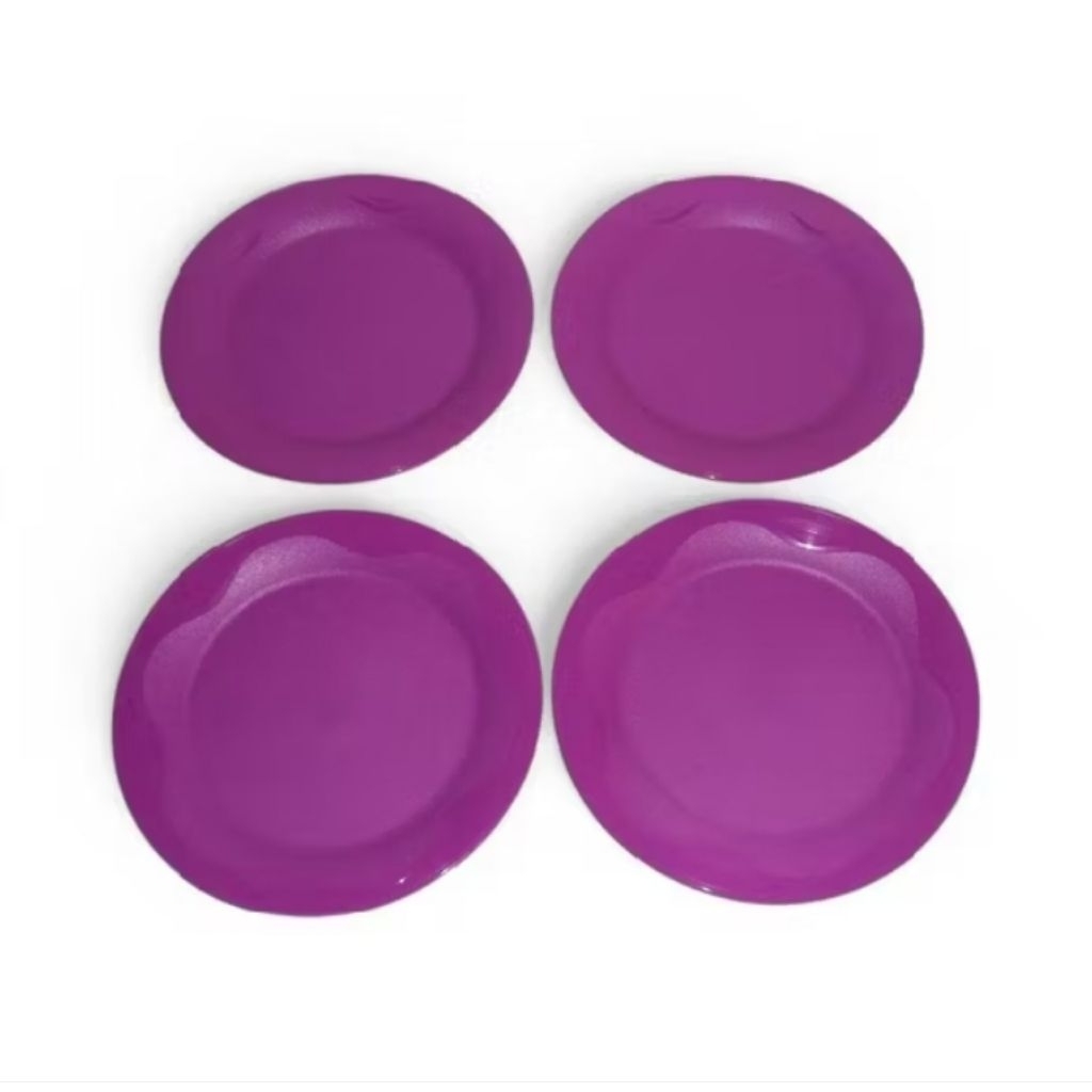 Oh plate Tupperware 3pcs diameter 20cm ready