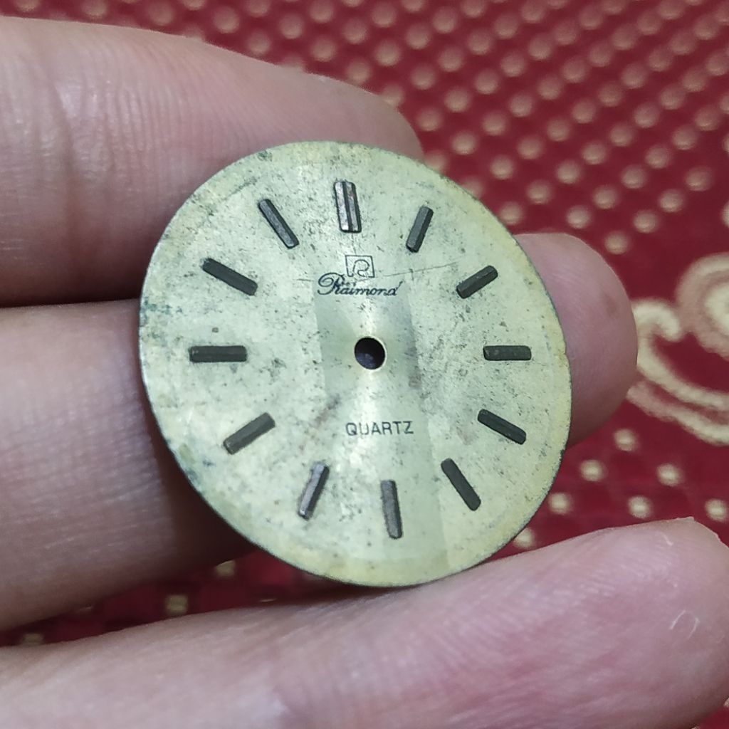dial plate jam tangan raimond quartz