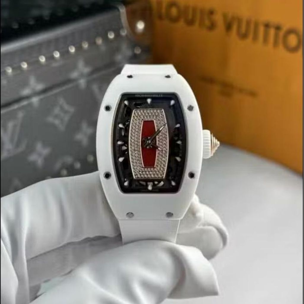 JAM TANGAN CEWEK KEREN/JAM TANGAN WANITA/JAM TANGAN RM07-01 SWISS AUTOMATIC JAM TANGAN WANITA LUXURY