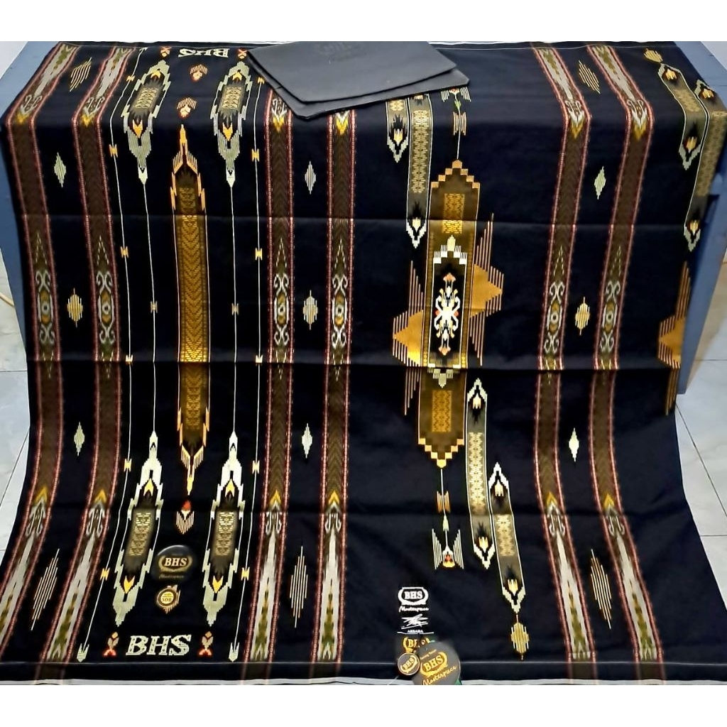 Sarung BHS Masterpiece SDB Gold Premium Mercerized Songket Timbul ATBM  (COD)