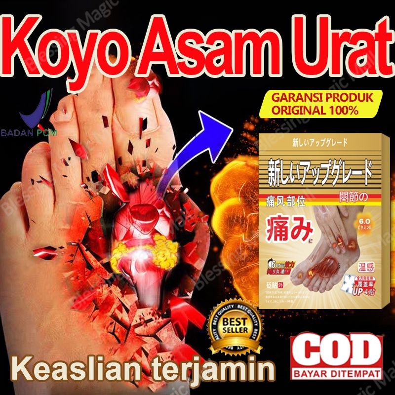 Koyo Asam Urat Koyo Kaki Pereda Nyeri Otot Dan Sendi Koyo Lutut Nyeri Sendi Obat Sakit Kaki Pereda N