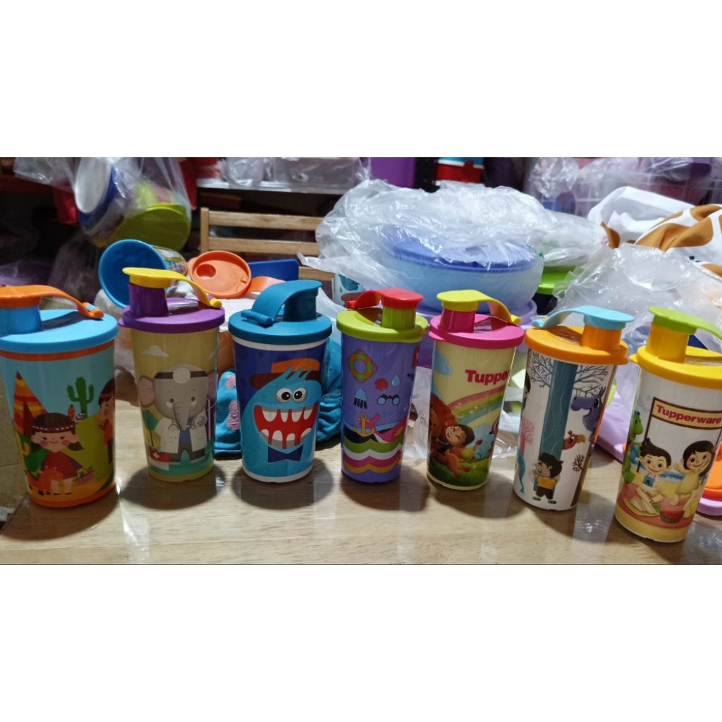 Fun Tumbler Anak Tupperware Baru