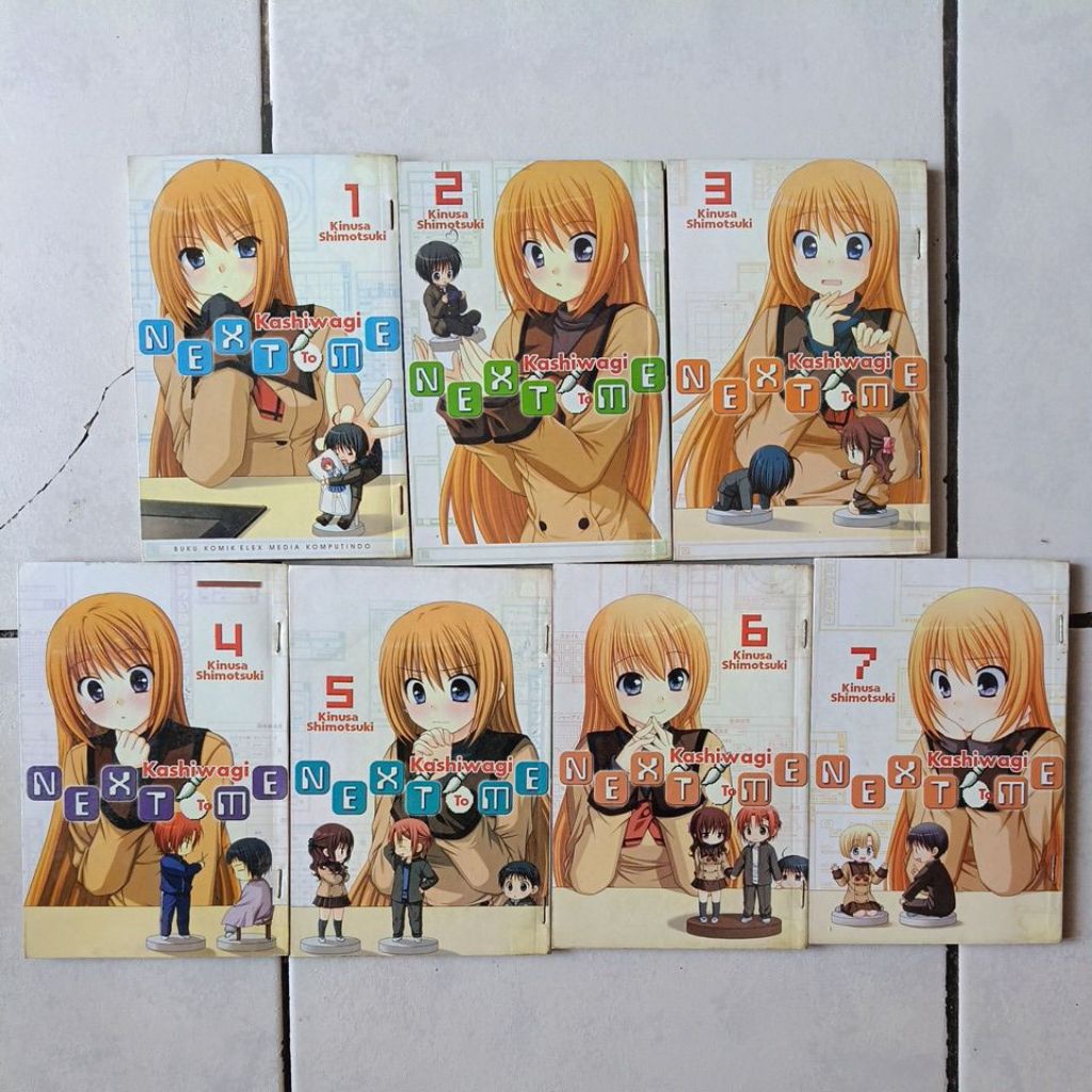 komik Kashiwagi next to me 1-7