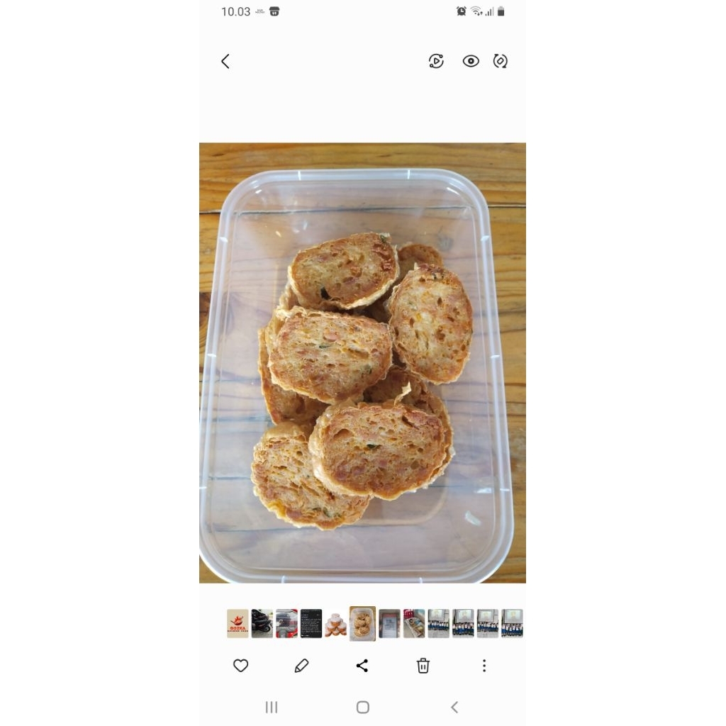 Hekeng Ayam Udang Frozen