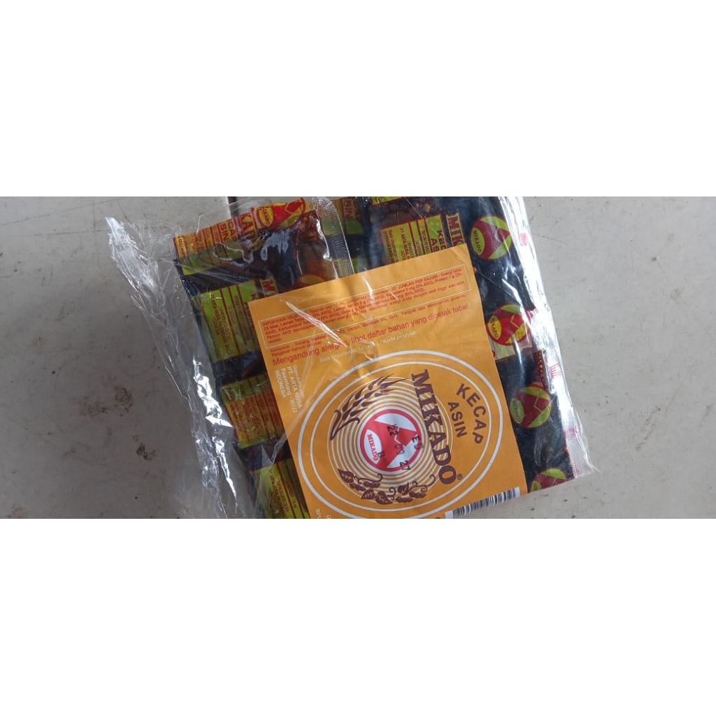kecap*asin*mikado*kemasan*sashet
