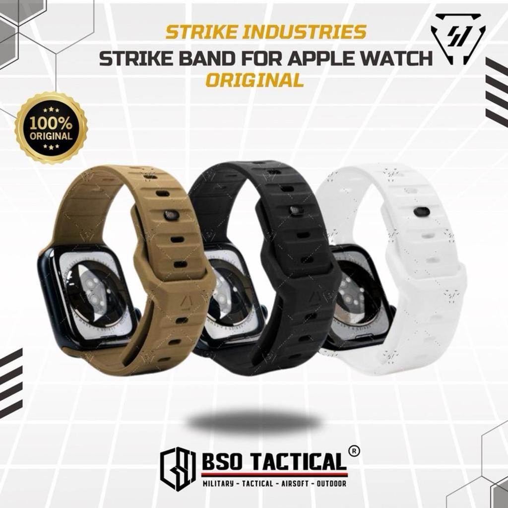 Tali Jam Tangan Tactical Strike Rubber Handband for Apple Watch ORIGINAL