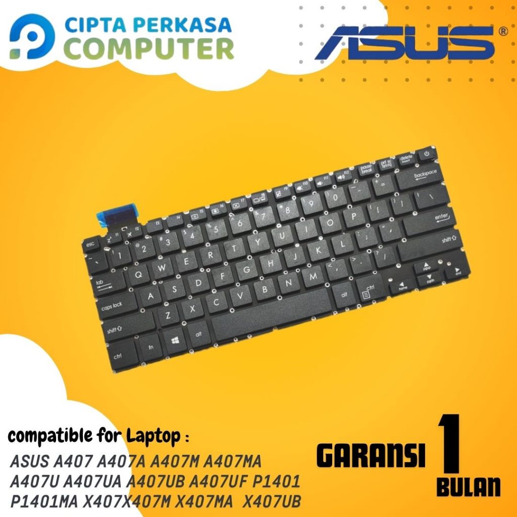 KEYBOARD Original ASUS A407 A407A A407M A407MA A407UA A407UB A407UF