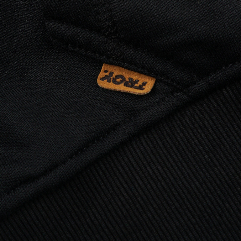 Troy Company Hoodie Boxy Raglan Black Poisonous - Hoodie Boxy Hitam BRH 3360