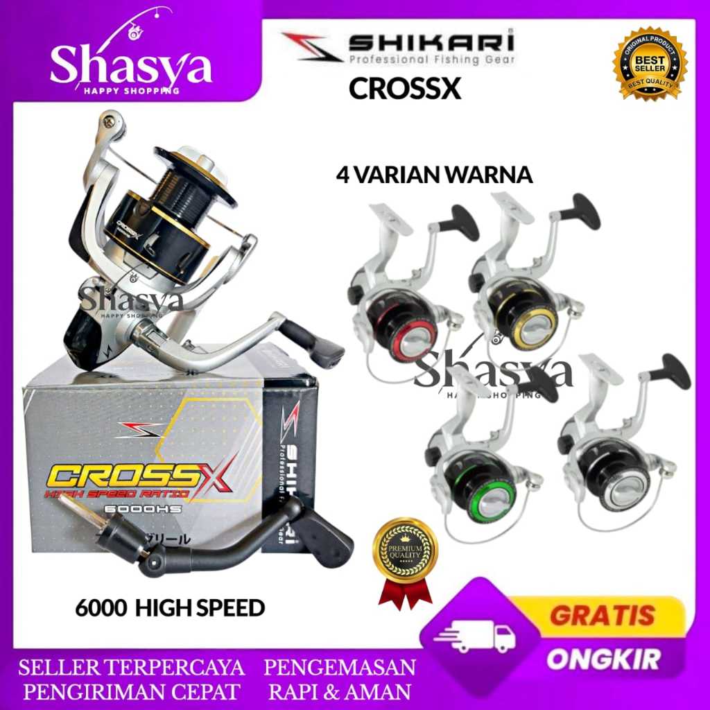 Reel Shikari CROSSX 6000 High Speed