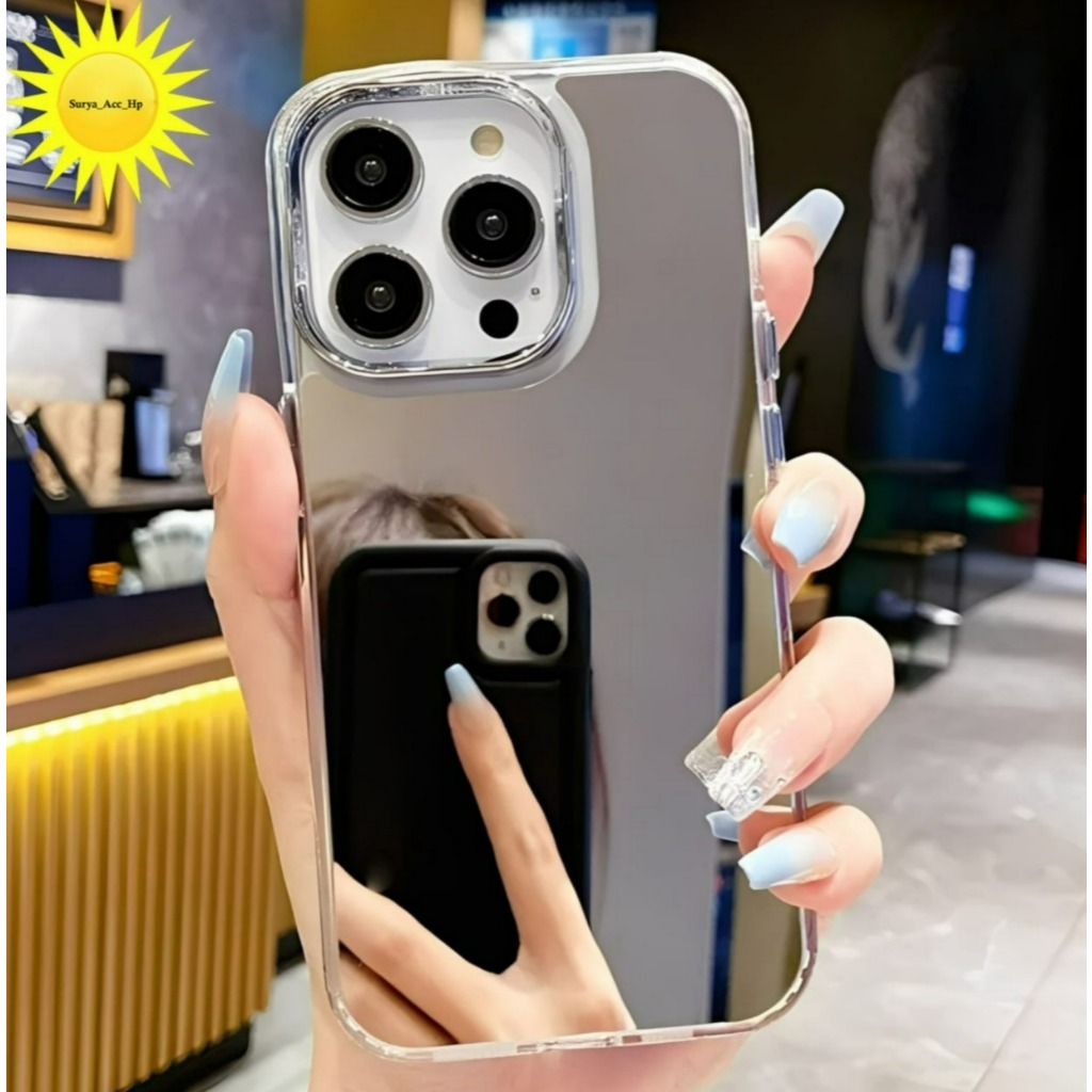 Soft Case Mirror Drop Military For Realme 2 Pro Realme 5 5i 5s Realme 6 6 Pro Realme 7i Realme 8 4g 