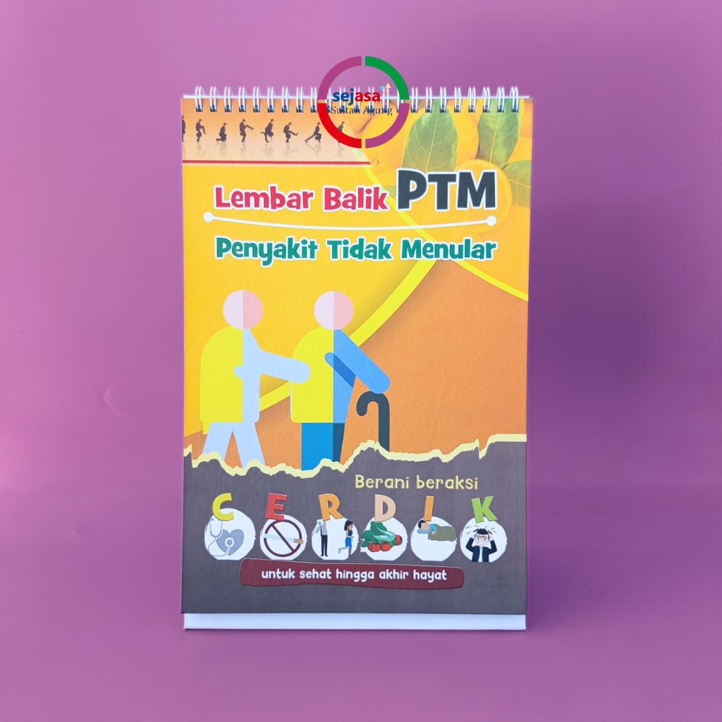 Buku Lembar Balik PTM | Lembar Balik Penyakit Tidak Menular
