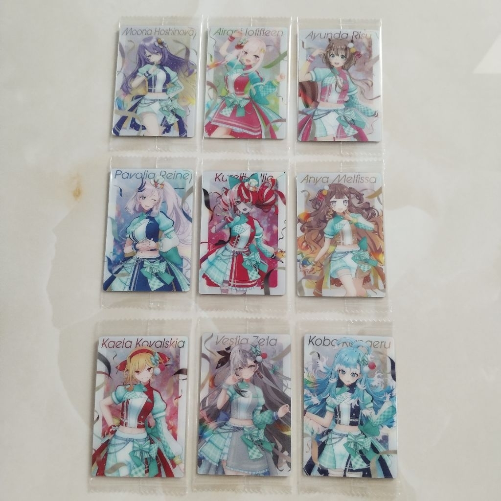 Hololive ID Bandai Wafer Card Vol. 3 Sealed Gen 1 Gen 2 Gen 3
