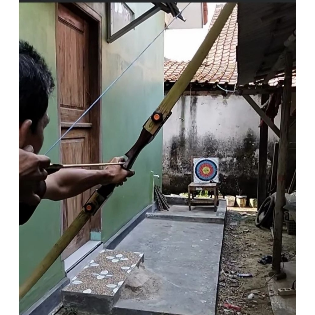 busur panah jemparingan sonokeling takedown jemparing