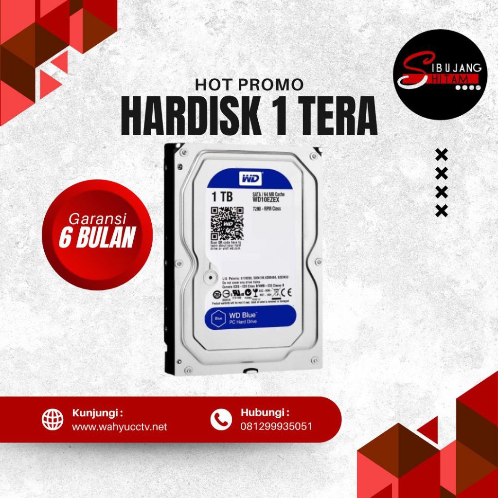 Hardisk CCTV 1 Tera