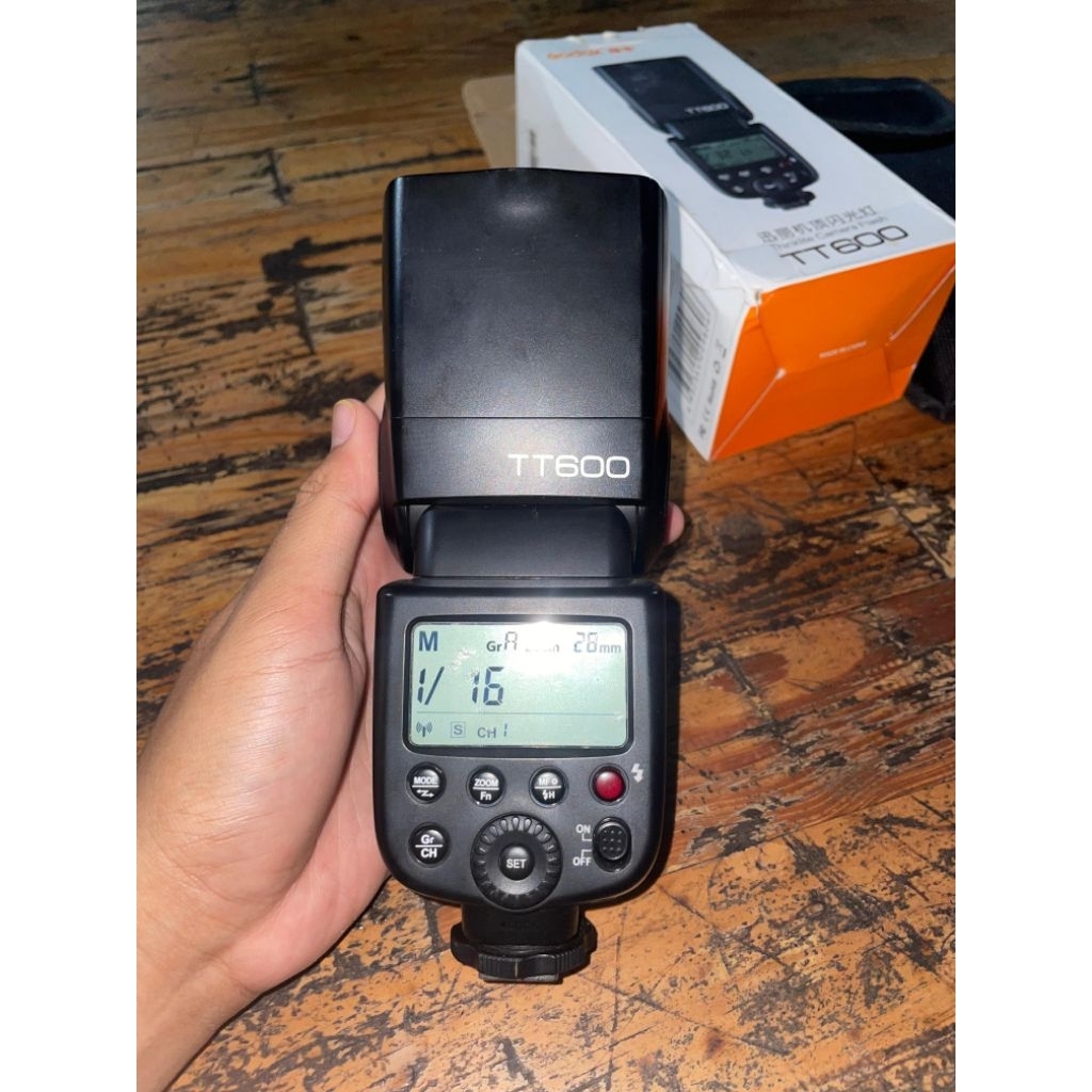 speedlight godox tt600 second