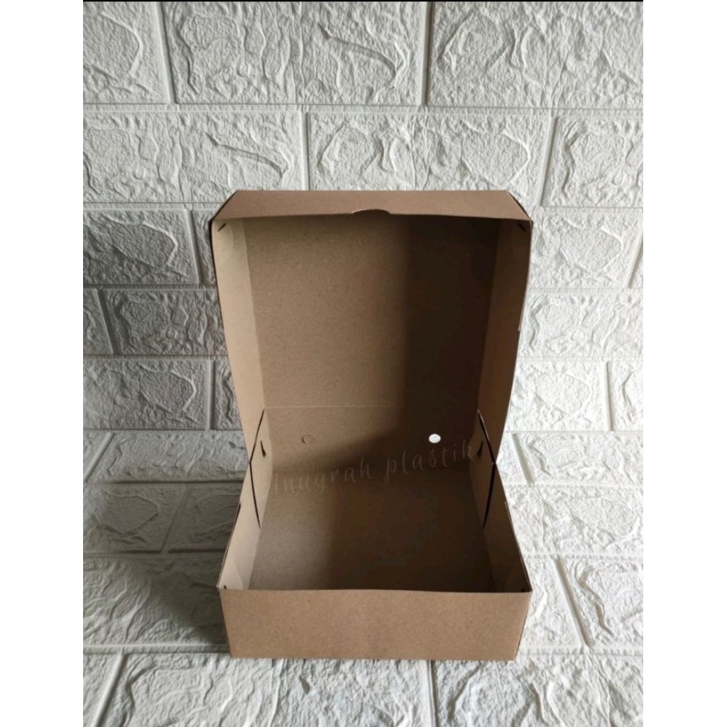 dus r10k coklat/dus nasi/dus kue