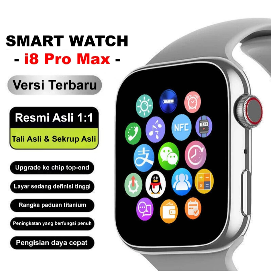 SMART WATCH i8 pro max Fungsi panggilan bluetooth