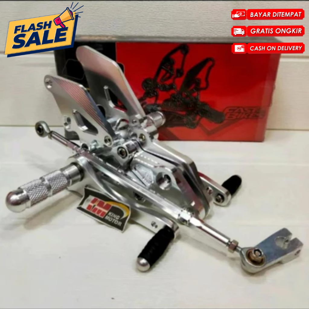 Underbone vixion old vixion new r15 old xabre footstep variasi fastbikes komplit