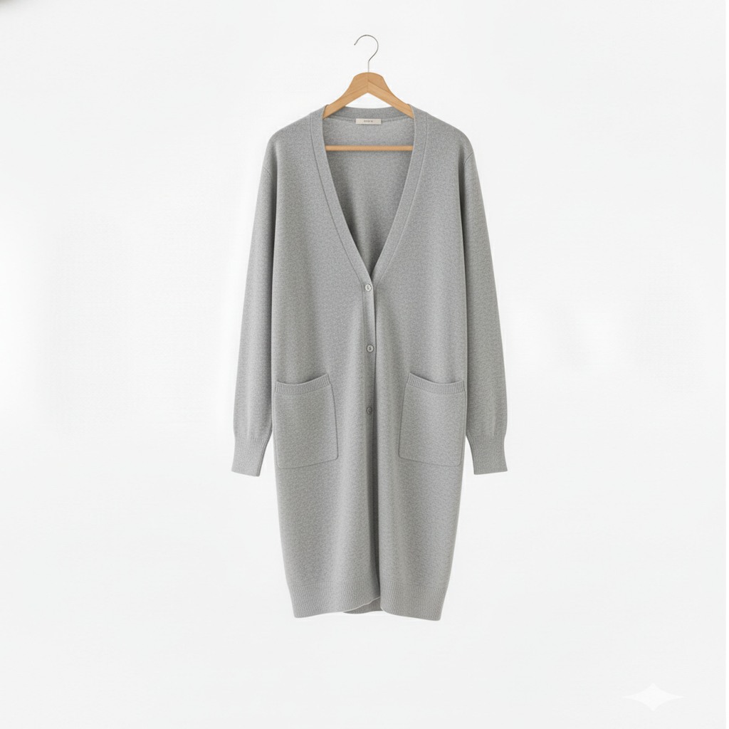 KISAHRAJUT - Long Cardigan Rajut Wanita Lengan Panjang - Outer Rajut Wanita - Long Outer Rajut Premi