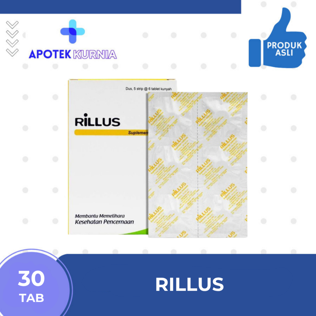 RILLUS PROBIOTIK ANAK DAN DEWASA