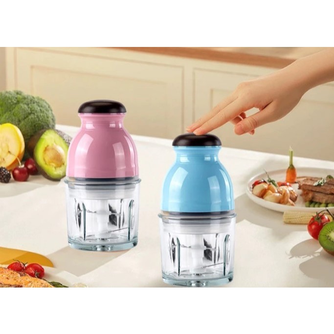 Blender / Penggiling Daging kapsul MINI Mesin Penggiling Pencacah Daging Sayur Buah YK DESIGN