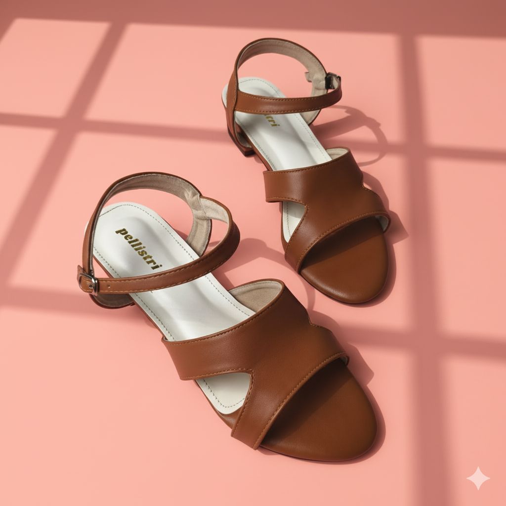 Sandal Wanita Heela Mules Hak 3 Cm Syafira | Sandal Wanita Hak 3 Cm Syafira