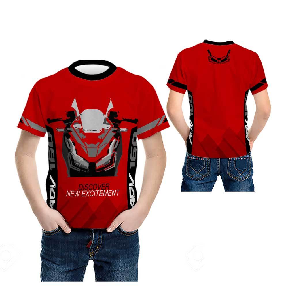 HONDA ADV 160 Kaos Jersey Printing anak Pakai Nama Art 04