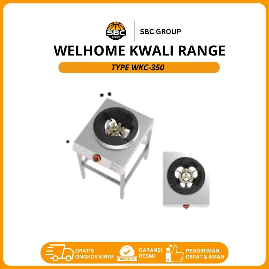 Welhome Kompor Gas KWALI RANGE